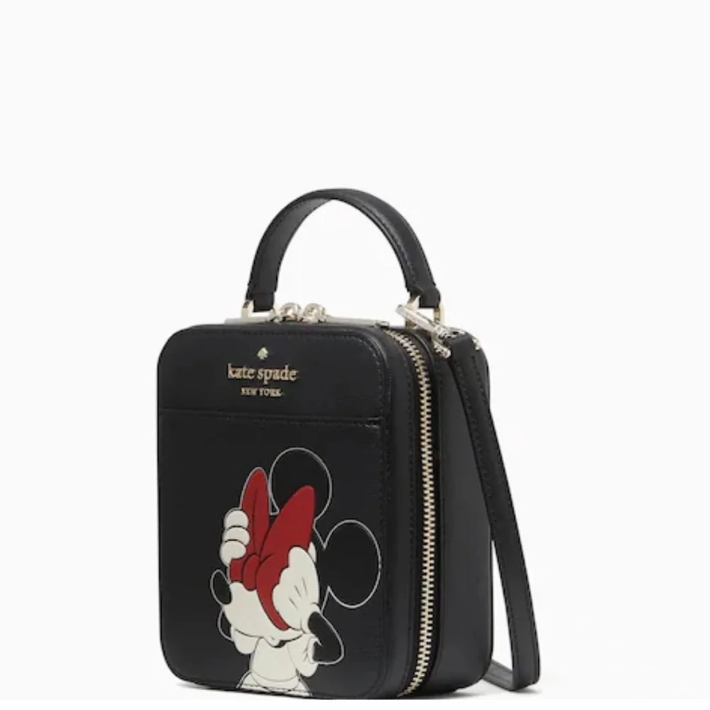 Kate Spade Disney X Kate Spade New York Minnie Mouse Daisy Vanity Crossbody Bag - Picture 1 of 16